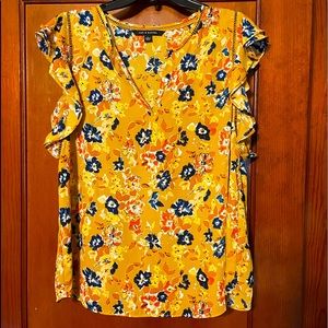 Zac & Rachel Floral Top